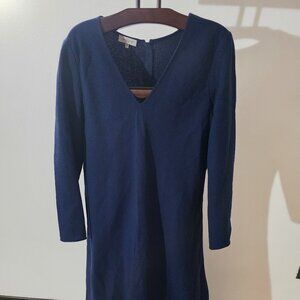 Lafayette 148 Navy Blue Dress (Size L)